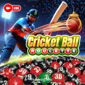 Cricket Ball Roulette Game Interface